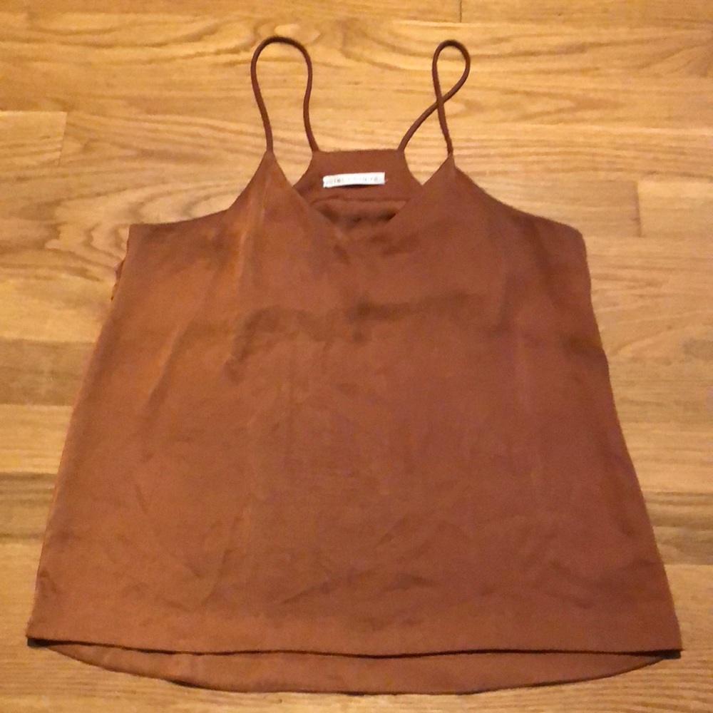 70s Style Silky soft copper tank top